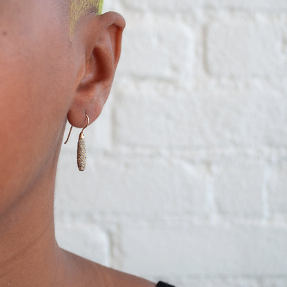 Pineapple Drop Earrings
