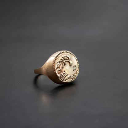 Zodiac Signet Ring