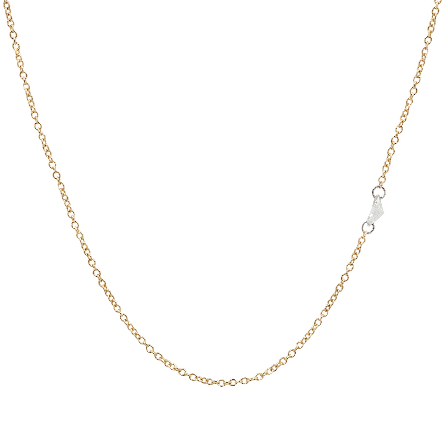 Free Set Marquise Diamond Necklace