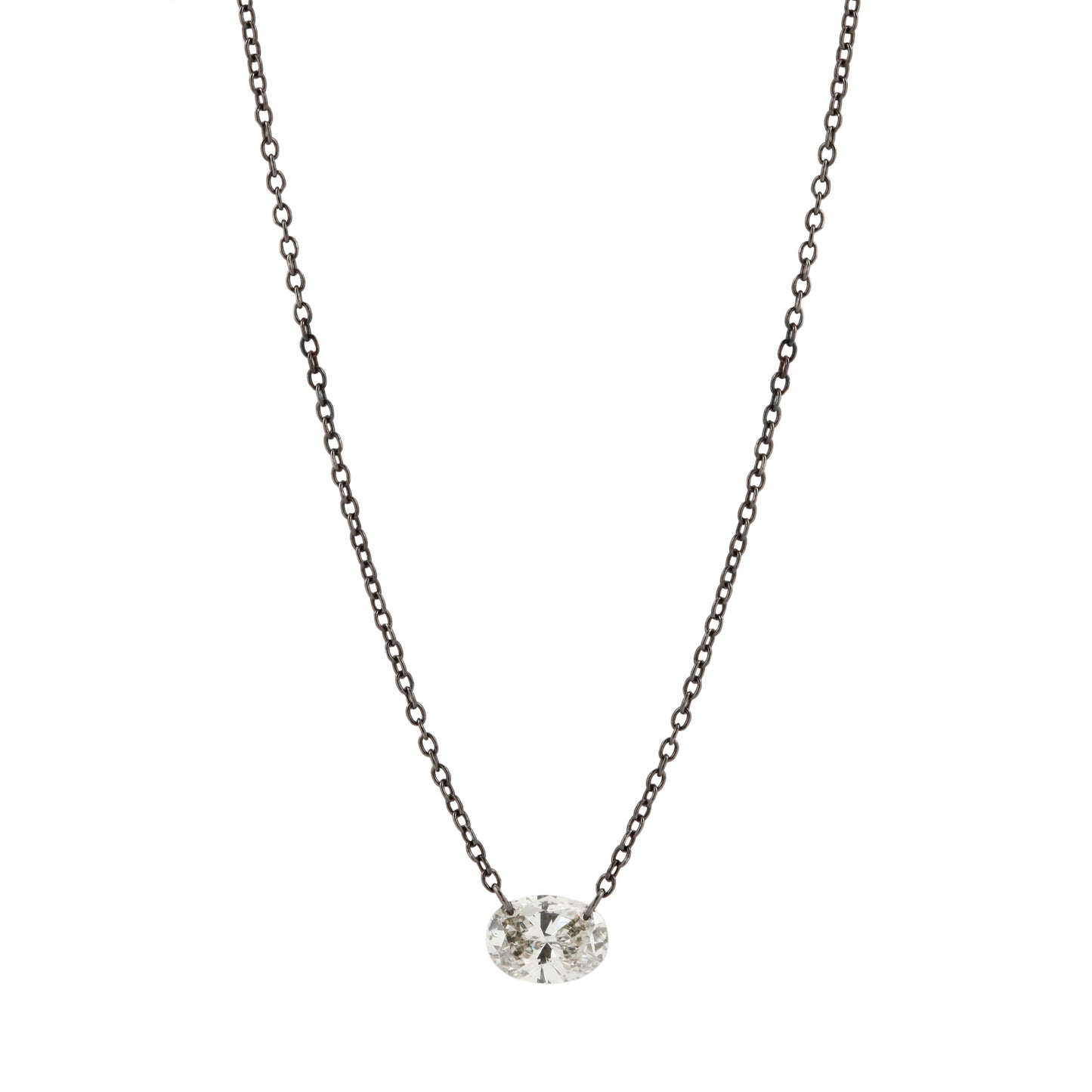 Floating Diamond Necklace