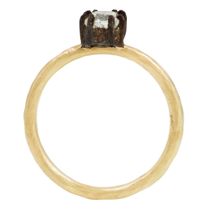 Princess Cut Atlas Ring