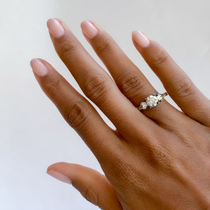 White Light Diamond Ring