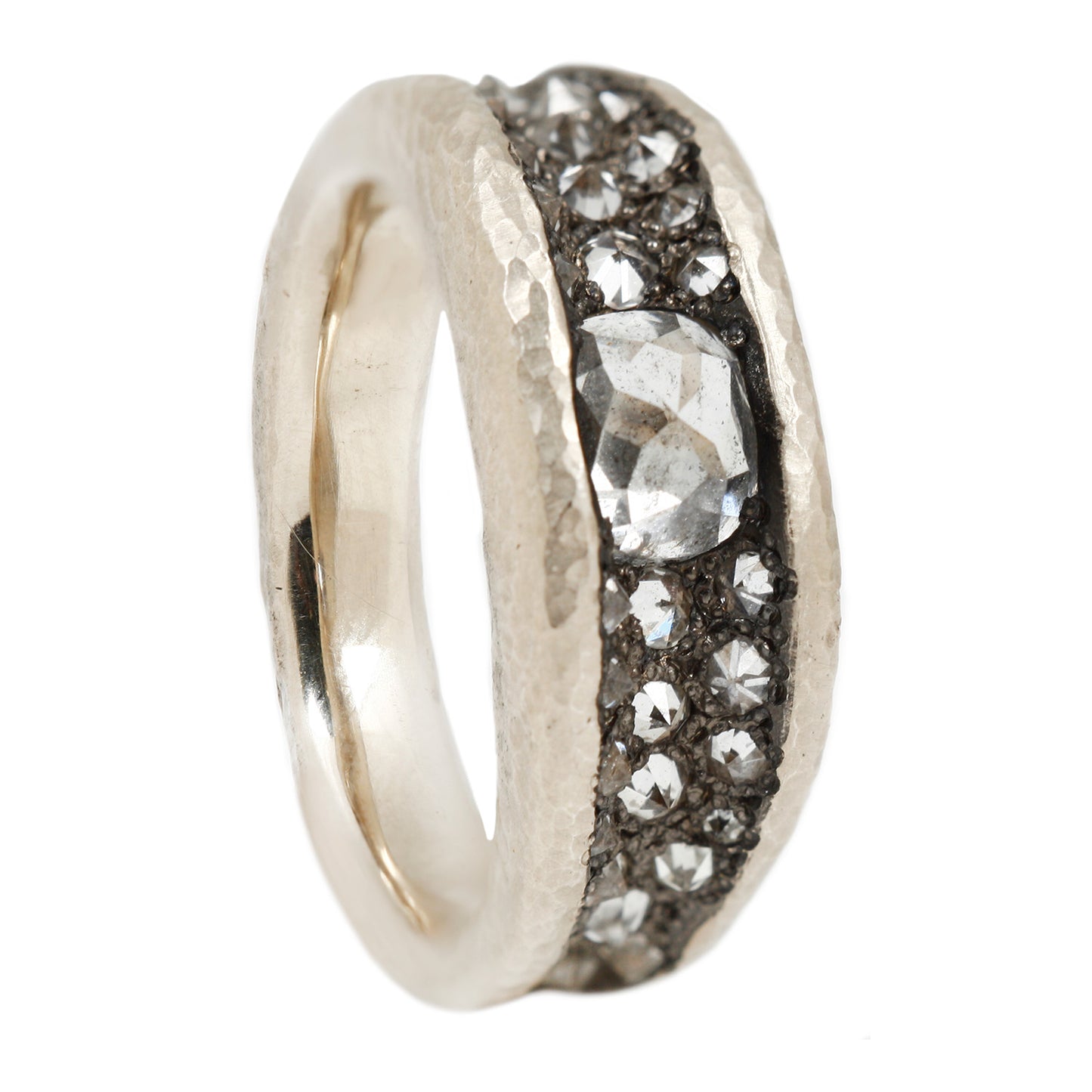 Concave Diamond Band