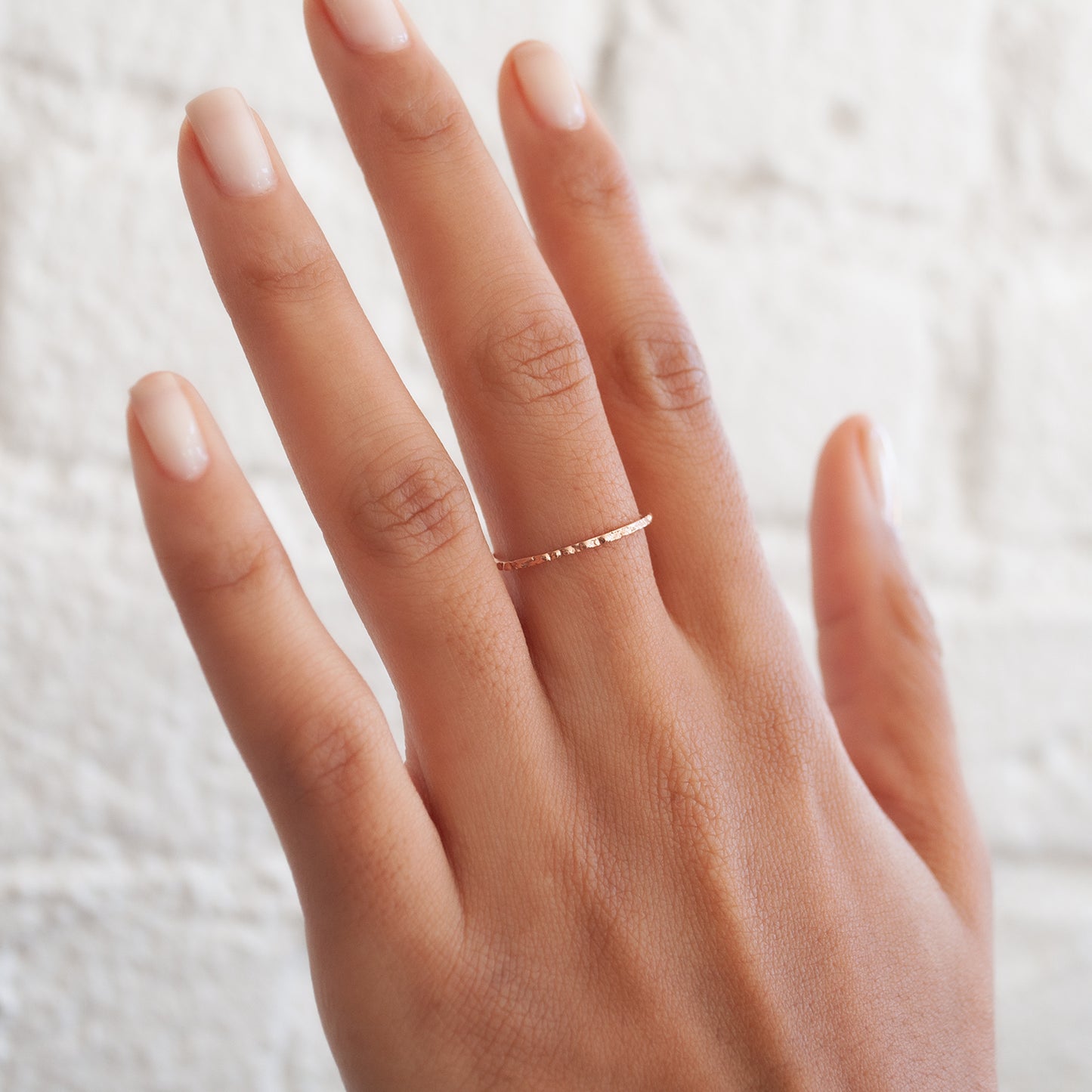 Rose Gold Urchin Stack Ring