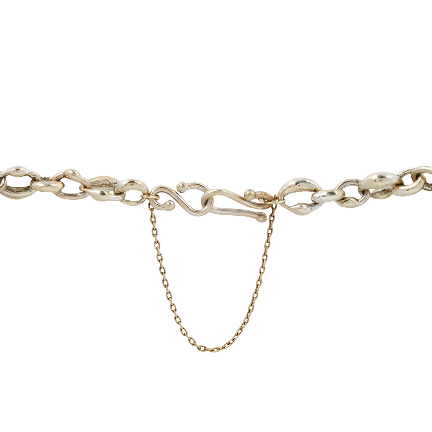 Oval Link Gold Chain Bracelet