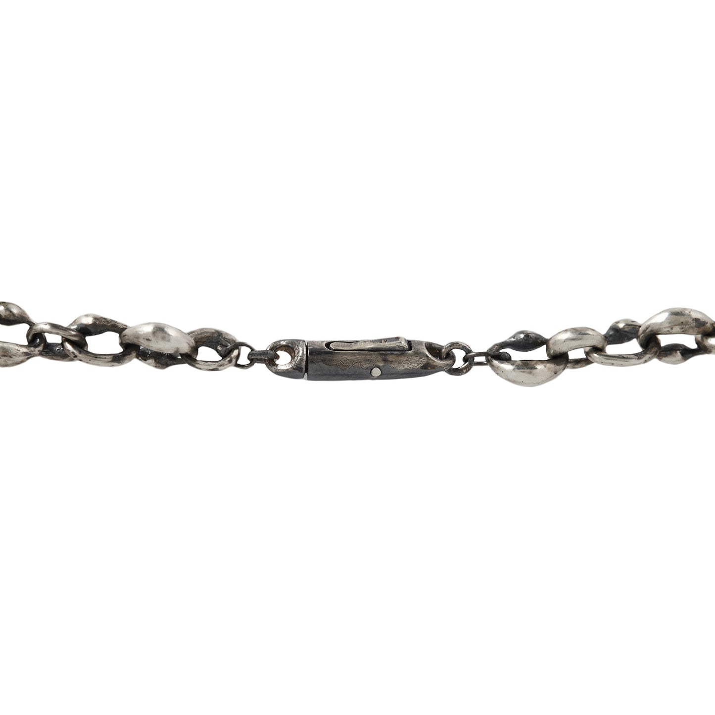 Oval Link Silver Chain Bracelet