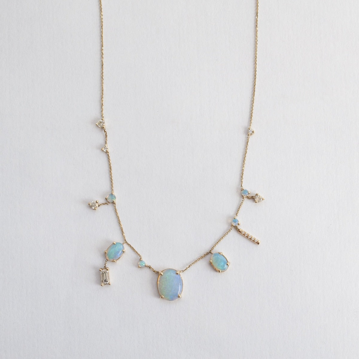 Wwake Multi Charm Necklace