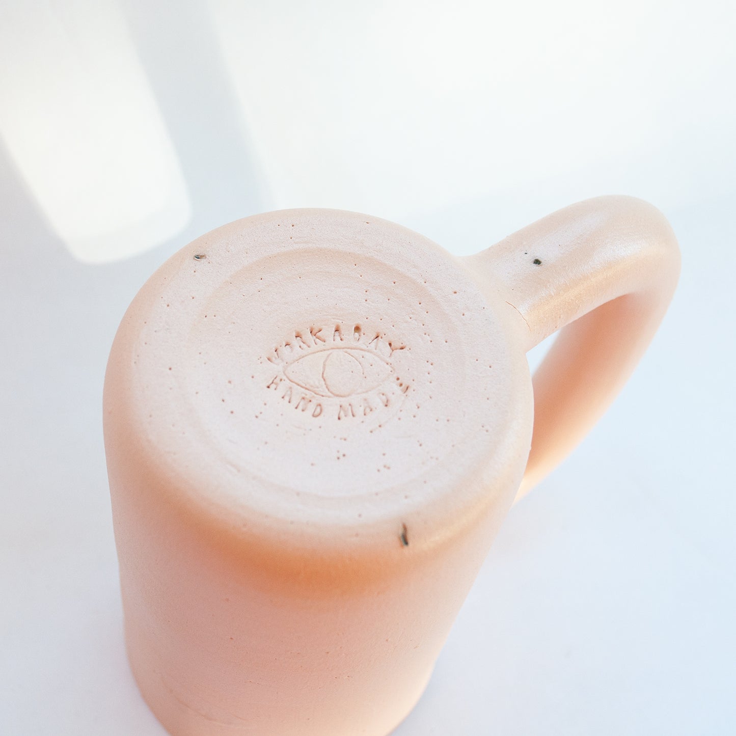Hand Built Tall Ceramic Mug