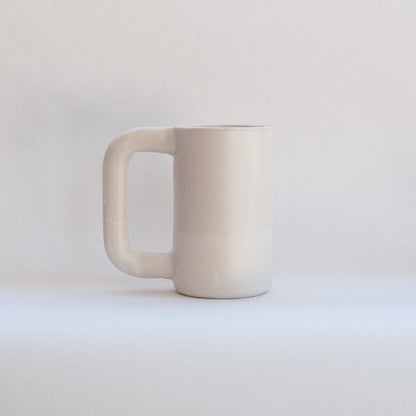 Hand Built Tall Ceramic Mug