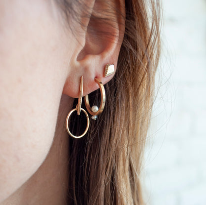 Gold Kite Studs