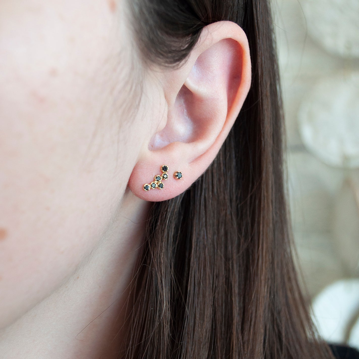 Hydra Black Diamond Studs