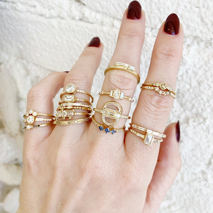 Sapphire Harmony Ring