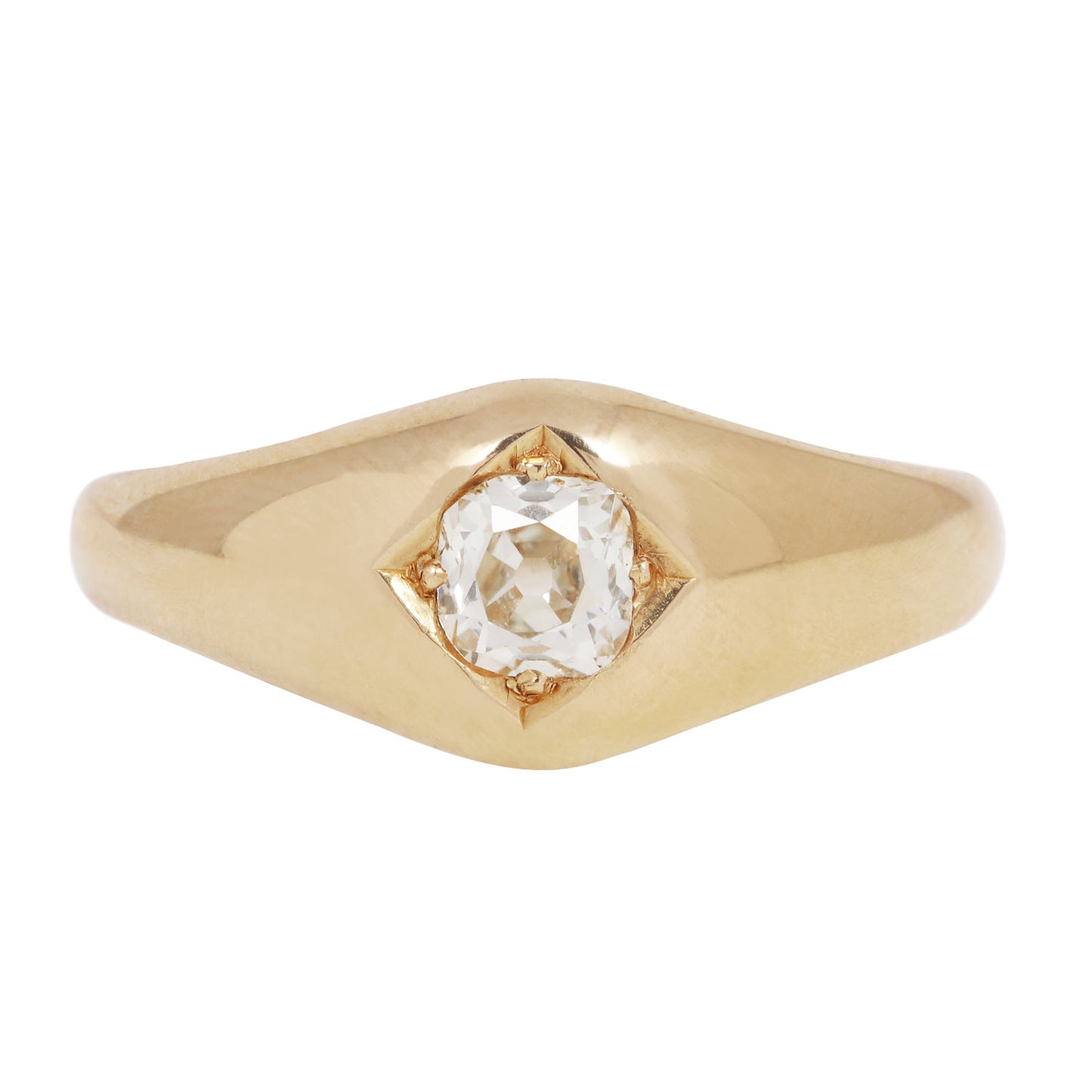 Grand Star Solitaire Ring