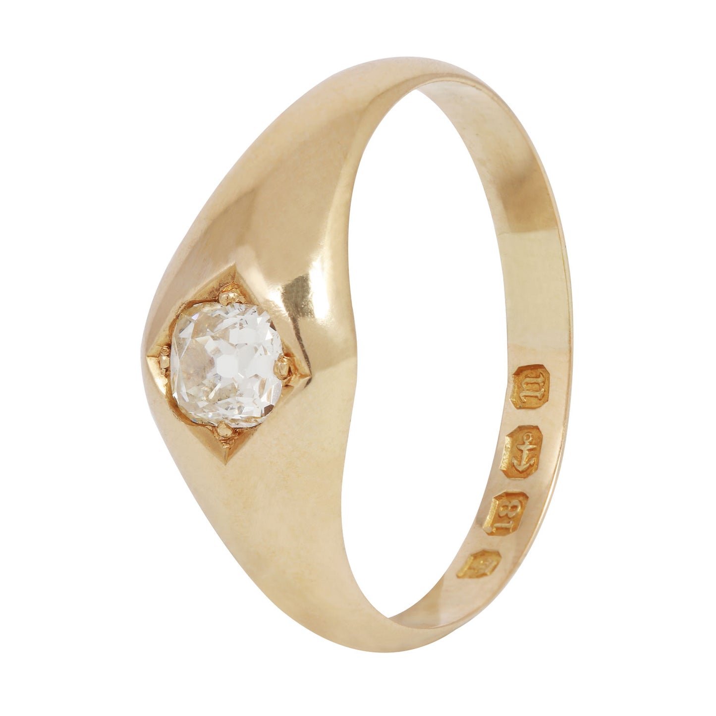 Grand Star Solitaire Ring